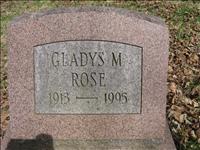 Rose, Gladys M